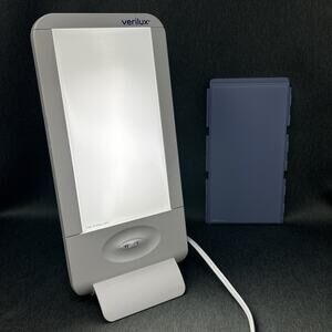 Verilux Happy Light VT20 For Seasonal Depression SAD Therapy Lamp White Compact